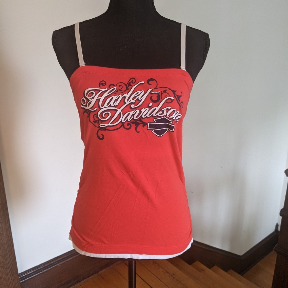 Harley Davidson Tank/strapless top